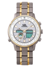 Herren-Funk-Solaruhr Meister Anker Multicolor