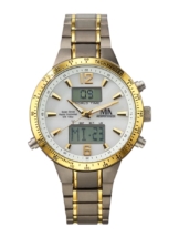 Herrenuhr-Funk-Solar-Chronograph Meister Anker Multicolor