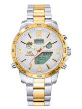 Herrenuhr Meister Anker Silberfarben